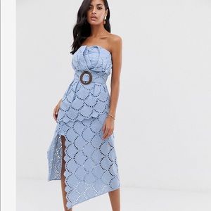 Asos Design New w/ tags midi eyelet dress sz 6